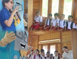 Rumah Pintar PLN di Desa Buda Disambut Gembara Senyum Anak-anak