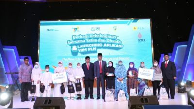 Hari Listrik Nasional, PLN Berbagi Bersama 54 Ribu Anak Yatim dan Dhuafa