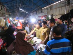 Bank Indonesia Lounching Belanja Scan Barcode, di Pasar Tradisional 23 Maret Kotamobagu