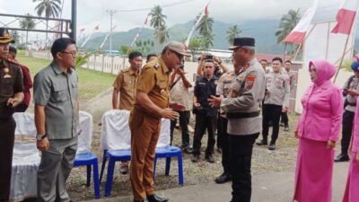 Bupati Limi Mokodompit, Sambut Kunjungan Kerja Kapolda Sulut