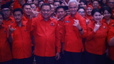 Konsolidasi Kemenangan PDIP di Sulut untuk Indonesia, Ganjar Pranowo : Terima Kasih Pak Olly