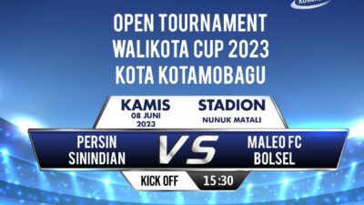Persin Sinindian Siap Hadang Maleo FC Bolsel