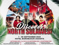 September Digelar, Discover North Sulawesi Berlangsung di Hotel Borobudur