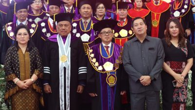 Ukir Sejarah, Gubernur Sulut Olly Dondokambey Penerima Pertama Gelar Doktor Honoris Causa dari Unsrat