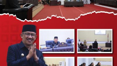 Agenda Perdana Pj. Wali Kota Kotamobagu Asripan Nani Hadiri Rapat Paripurna APBD Perubahan Tahun 2023