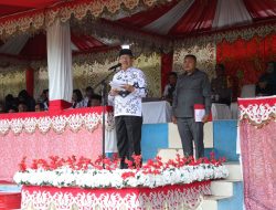 Pj. Walikota Kotamobagu Bacakan Dua Pidato Saat Jadi Irup Peringatan HUT PGRI dan KORPRI
