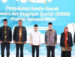 Pj Walikota Kotamobagu dan Gubernur Sulut Dikukuhkan Wakil Presiden RI sebagai Anggota KDEKS Daerah Sulut