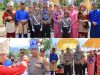 Serangkaian Adat Sambut Kunjungan Kerja Kapolda Sulut di Polres Boltim