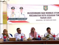 Camat Kota Kisaran Timur Laksanakan Musrenbang Tingkat Kecamatan Kota Kisaran Timur Tahun 2025