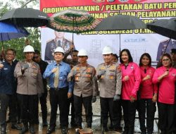 Dukung Progam MBG, Kapolda Letakkan Batu Pertama Pembangunan SPPG Polda Sulut