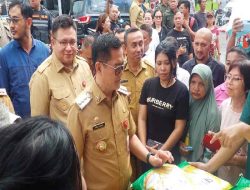 Warga Minut Jangan Khawatir, Joune Ganda dan Kevin William Lotulung Pastikan Stok Serta Harga Kebutuhan Pokok Aman