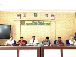 Camat Kota Kisaran Timur Pimpin Rapat Persiapan Pelaksanaan MTQ dan FSQ Tingkat Kecamatan Tahun 2025