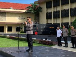 Polda Sulut Gelar Apel Siaga Pengamanan Hari Buruh Internasional 2025