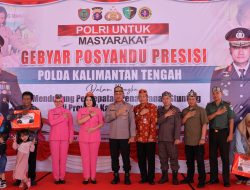 Polda Kalteng Inisiasi Gebyar Posyandu Presisi se-Kalteng, sebagai Wujud Kebersamaan, Kepedulian dan Kemanfaatan Guna Menurunkan Stunting Dengan Cepat