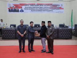 DPRD Kotamobagu Serahkan Rekomendasi LKPJ 2024, Wawali Rendy: Masukan Berharga untuk Peningkatan Pelayanan