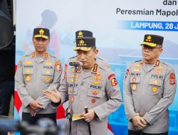 Komitmen Dukung Program MBG, Kapolri Resmikan 20 SPPG Jajaran Polda Lampung