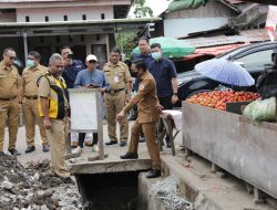 Wali Kota Kotamobagu Tinjau Pekerjaan Fisik di Pasar Poyowa