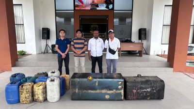 Polres Bolmut Ungkap Kasus Penyalahgunaan BBM Solar Subsidi di SPBU Boroko