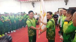 Pemkot Kotamobagu Lepas Kontingen Atlet Kotamobagu di Ajang Porprov Sulut ke XII