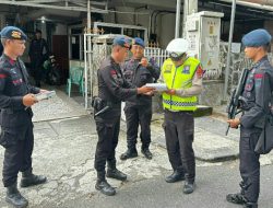 Satgas Ops Lilin Samrat 2025 Lakukan Sterilisasi Gereja di Kota Manado Jelang Misa Malam Natal