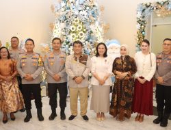 Hadiri Open House Gubernur Sulut, Kapolres Kotamobagu dan PJU Perkuat Sinergi di Momentum Natal