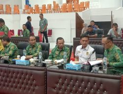 Kasatpol-PP Sampaikan Program Strategis ke DPRD dan TAPD Kotamobagu