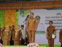 Gelar Apel Perdana di Tahun 2026, Wali Kota Kotamobagu Ingatkan ASN Pelayan Masyarakat