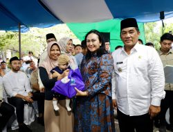 Pantau Harga Bahan Pokok, Gubernur Yulius Tinjau Gerakan Pangan Murah di Tutuyan