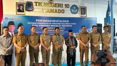 Berkat Lobi  Bupati Joune Ganda, Menteri Pendidikan Apresiasi Revitalisasi Sekolah di Minahasa Utara, Kuota 2026 Bertambah 