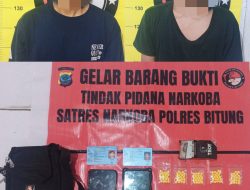 Sat Resnarkoba Polres Bitung Amankan 2 Pelaku Pengedar Ratusan Butir Trihexyphenidyl