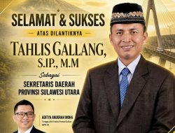 Aditya Moha Apresiasi Gubernur Yulius Terkait Pelantikan Sekprov Thalis Galang